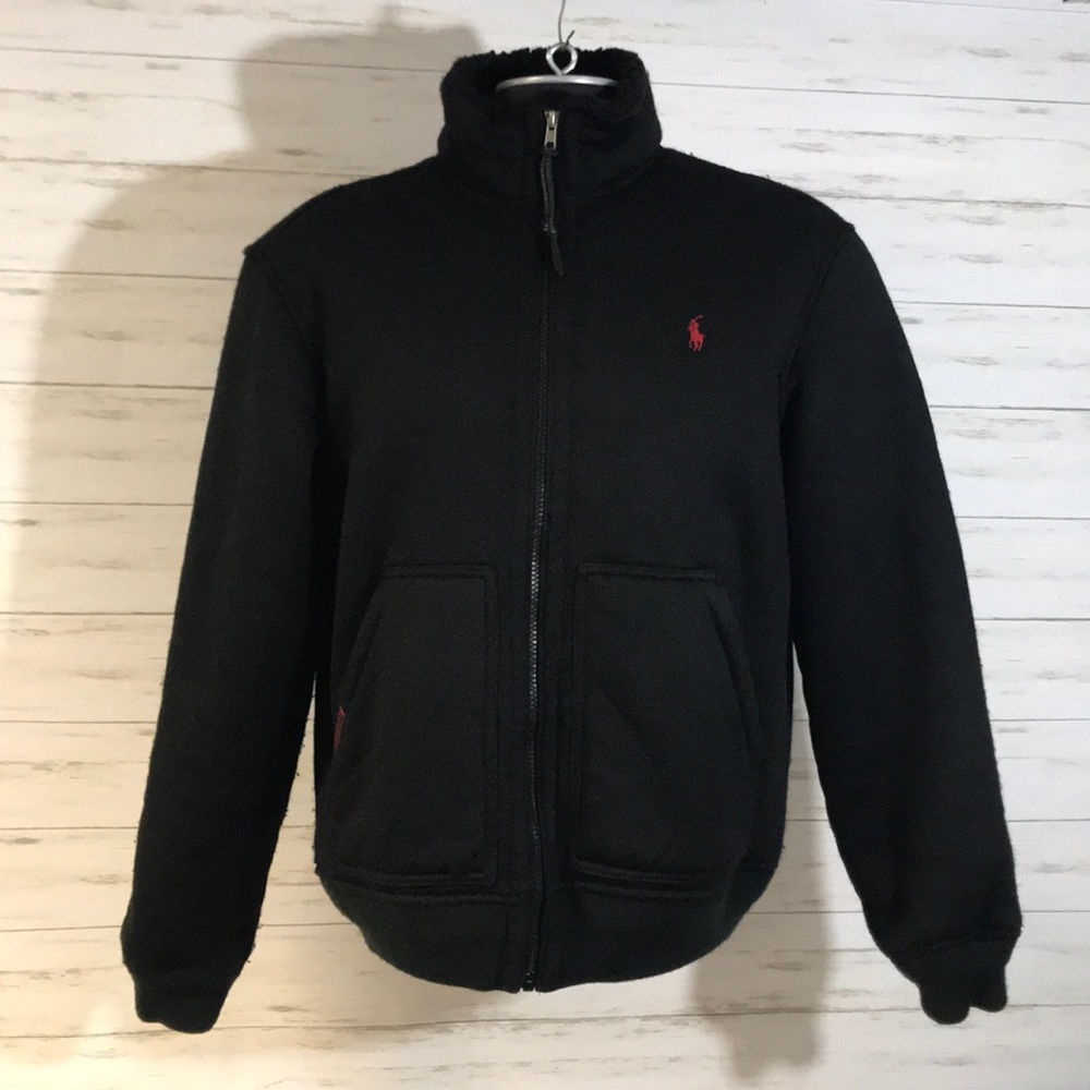 Polo Ralph Lauren Faux Shearling Lined Jacket Sz M